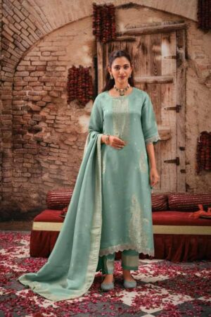 My Fashion Road Jay Vijay Nirjara Premium Jacquard Designer Suit  | 11386