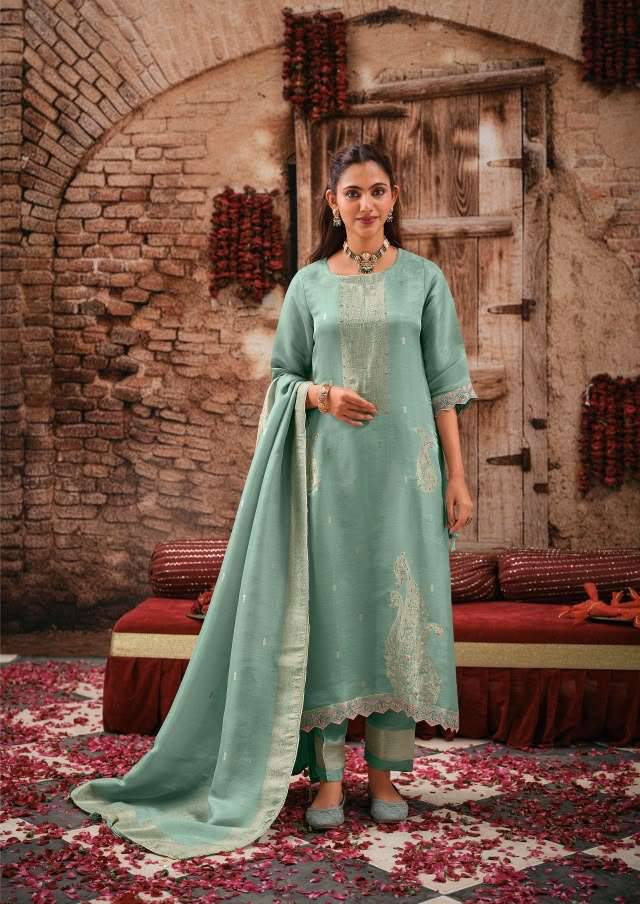 My Fashion Road Jay Vijay Nirjara Premium Jacquard Designer Suit | 11386 My Fashion Road Jay Vijay Nirjara Premium Jacquard Designer Suit | 11386