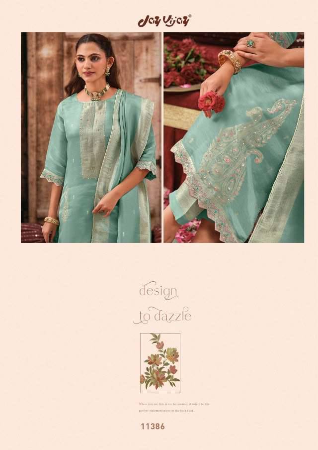 My Fashion Road Jay Vijay Nirjara Premium Jacquard Designer Suit | 11386 My Fashion Road Jay Vijay Nirjara Premium Jacquard Designer Suit | 11386