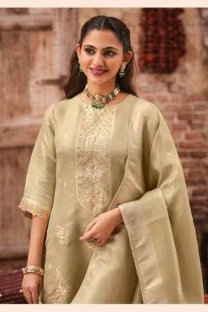 My Fashion Road Jay Vijay Nirjara Premium Jacquard Designer Suit  | 11383