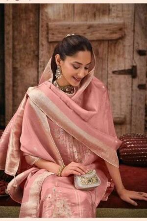 My Fashion Road Jay Vijay Nirjara Premium Jacquard Designer Suit  | 11384