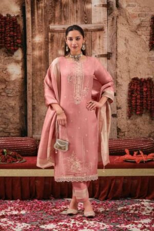 My Fashion Road Jay Vijay Nirjara Premium Jacquard Designer Suit  | 11384