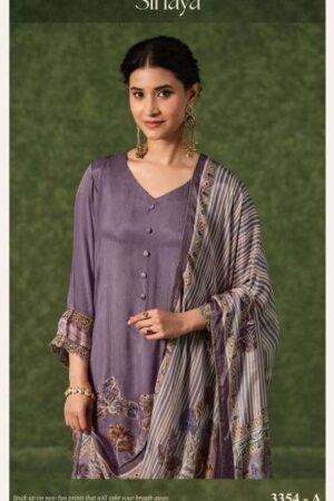My Fashion Road Jay Vijay Sihaya Premium Chinon Suit | 3354 – A