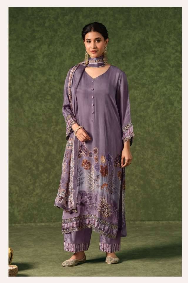 My Fashion Road Jay Vijay Sihaya Premium Chinon Suit | 3354 – A