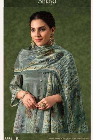 My Fashion Road Jay Vijay Sihaya Premium Chinon Suit | 3354 – B