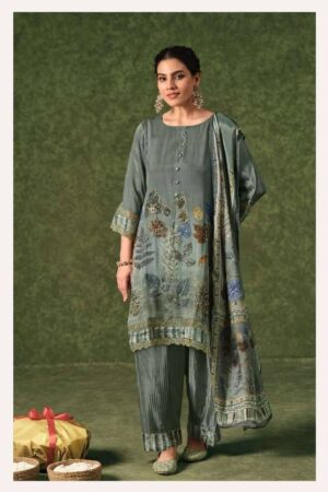 My Fashion Road Jay Vijay Sihaya Premium Chinon Suit | 3354 – B My Fashion Road Jay Vijay Sihaya Premium Chinon Suit | 3354 – B