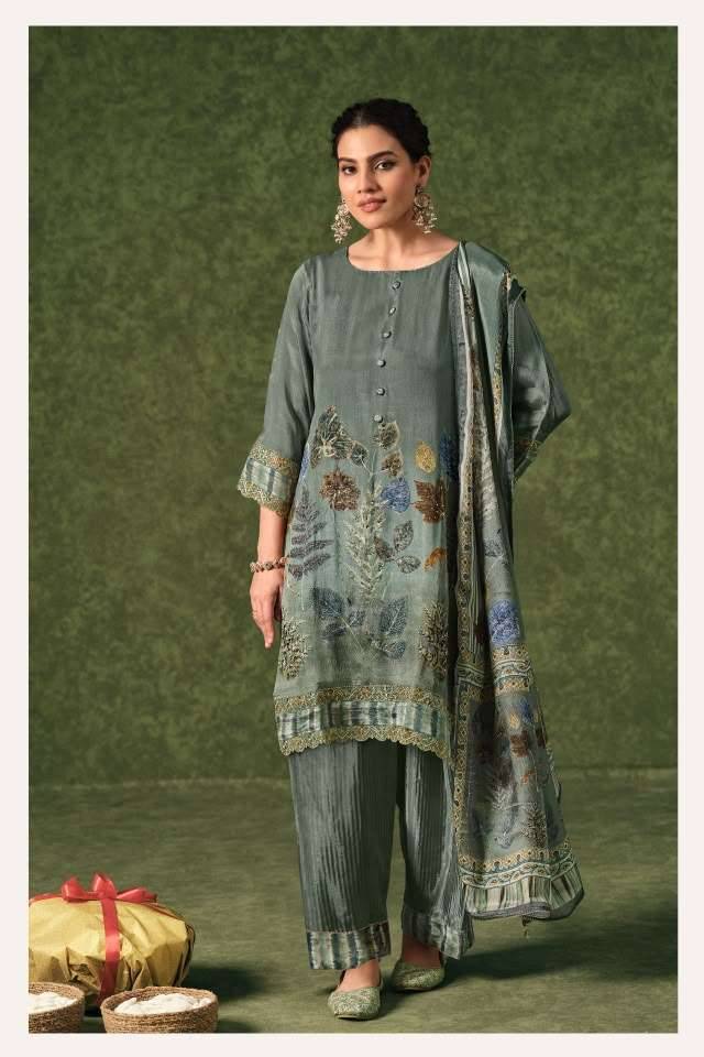 My Fashion Road Jay Vijay Sihaya Premium Chinon Suit | 3354 – B