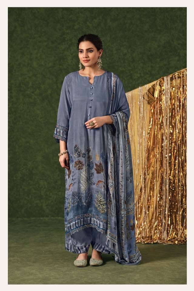 My Fashion Road Jay Vijay Sihaya Premium Chinon Suit | 3354 – D