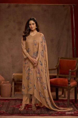 My Fashion Road Omtex Deeptanshi Pure Pashmina Ladies Suit | 20001-C