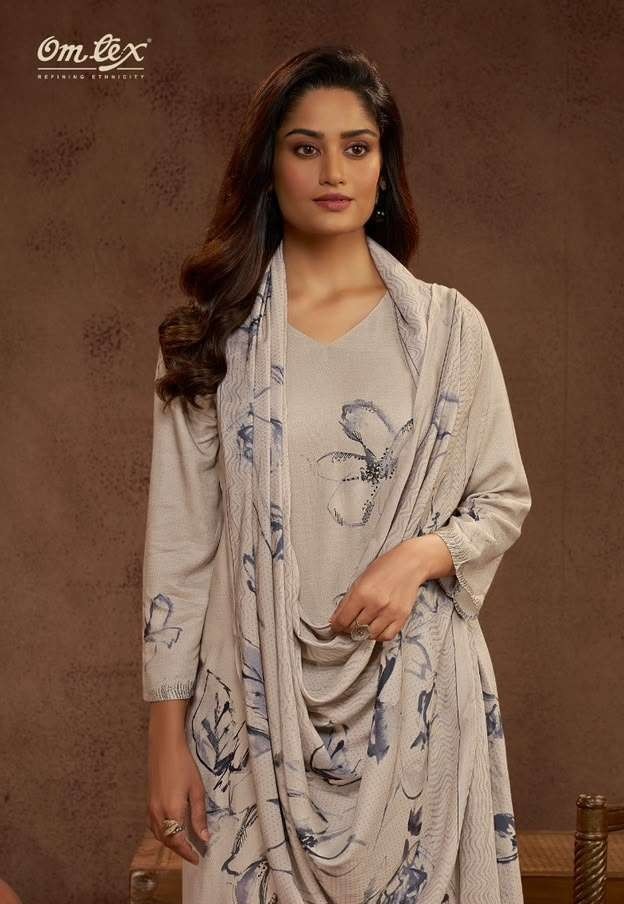 My Fashion Road Omtex Deeptanshi Pure Pashmina Ladies Suit | 20001-A