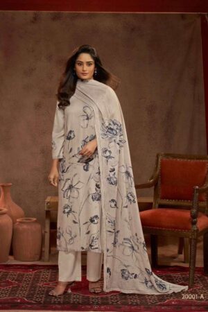 My Fashion Road Omtex Deeptanshi Pure Pashmina Ladies Suit | 20001-A My Fashion Road Omtex Deeptanshi Pure Pashmina Ladies Suit | 20001-A