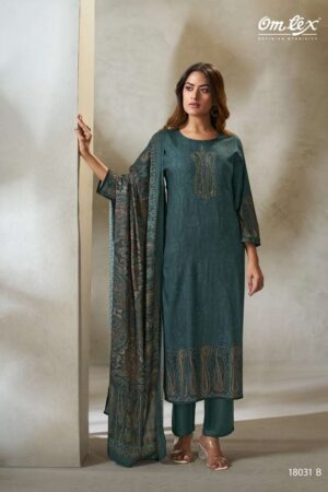 My Fashion Road Omtex Zuni Pure Pashmina Premium Wear Suit | 18031-B My Fashion Road Omtex Zuni Pure Pashmina Premium Wear Suit | 18031-B
