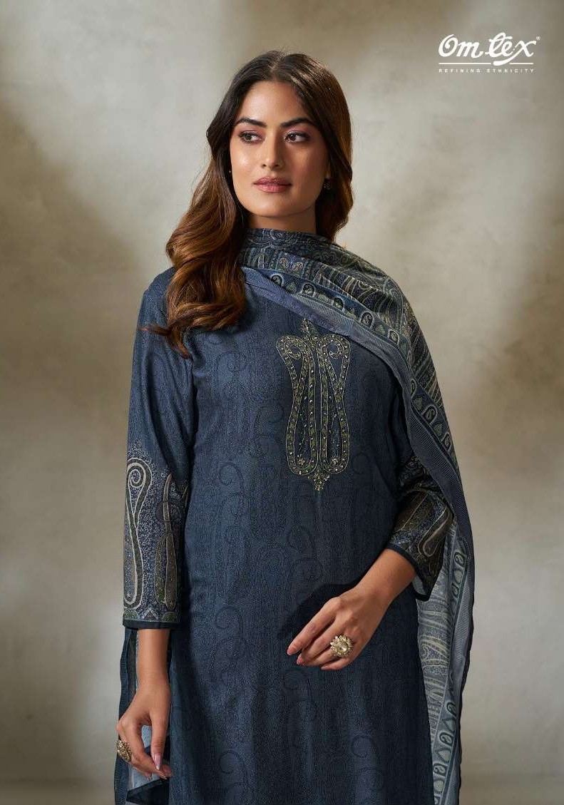 My Fashion Road Omtex Zuni Pure Pashmina Premium Wear Suit | 18031-A My Fashion Road Omtex Zuni Pure Pashmina Premium Wear Suit | 18031-A